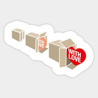 With love Sticker